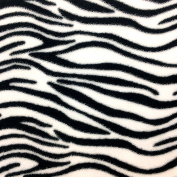 Antipill Fleece - Zebra